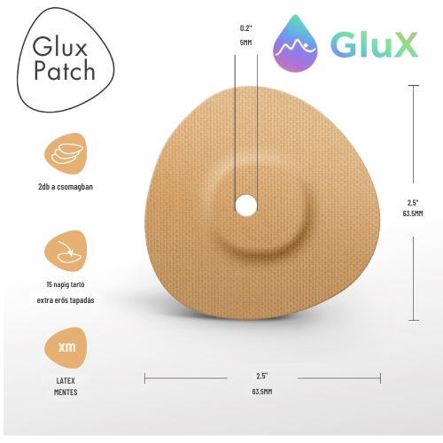 CGM fedőtapasz CGM patch (extra védelem+tapadás) 2 db testszínű