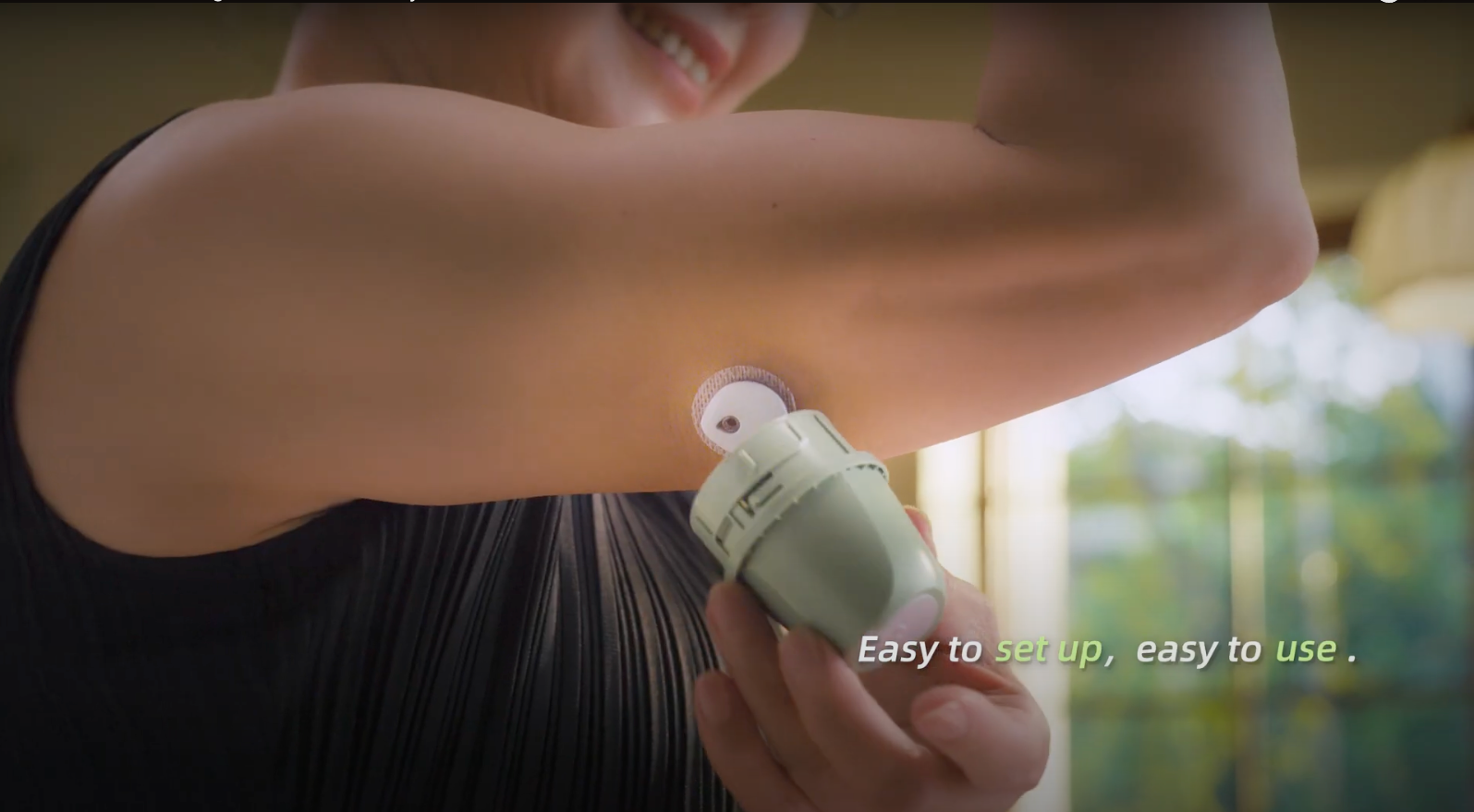 LinX folyamatos vércukormérő szenzor CGM a világ legkisebb érzékelője.