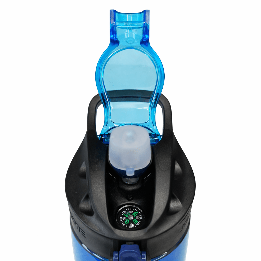 GluX Szűrős sport kulacs szívószállal – tiszta ivóvíz bárhol - GluX