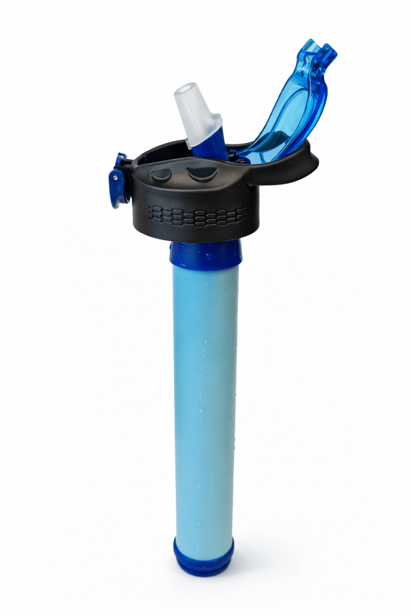 GluX Szűrős sport kulacs szívószállal – tiszta ivóvíz bárhol - GluX