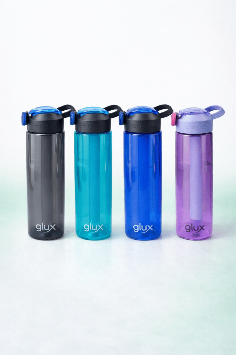 GluX Szűrős sport kulacs – tiszta ivóvíz bárhol - GluX