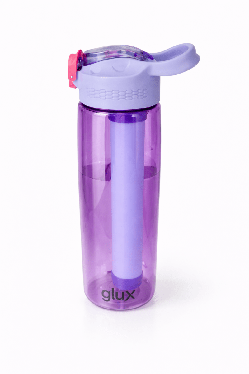 GluX Szűrős sport kulacs – tiszta ivóvíz bárhol - GluX