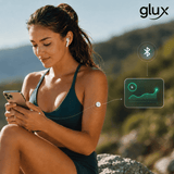 LinX CGM lifestyle – szenzor a felkaron, app kapcsolat