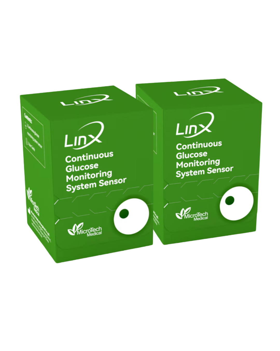 LinX vércukormérő szenzor 1 hónapos csomag (2db)