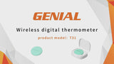Genial T31 okos lázmérő – magyar szinkron (ElevenLabs) bemutató videó (GluX)