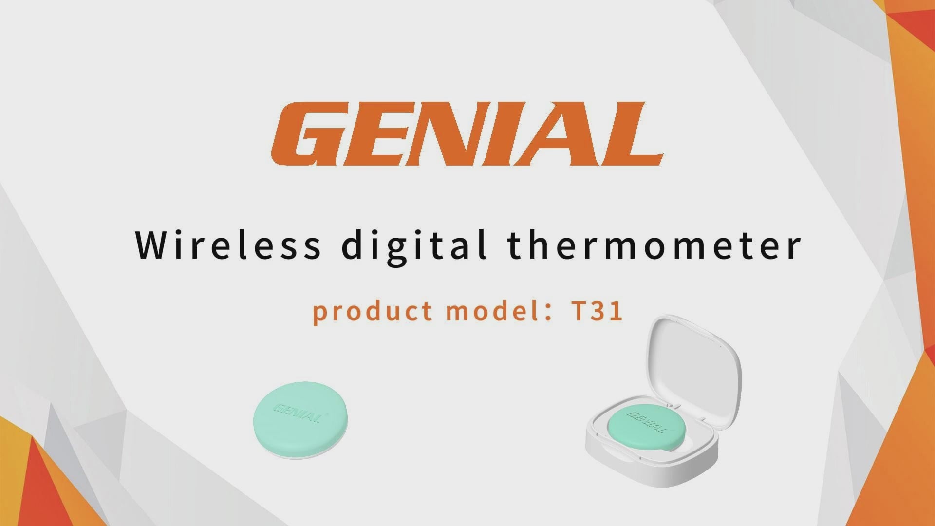 Genial T31 okos lázmérő – magyar szinkron (ElevenLabs) bemutató videó (GluX)